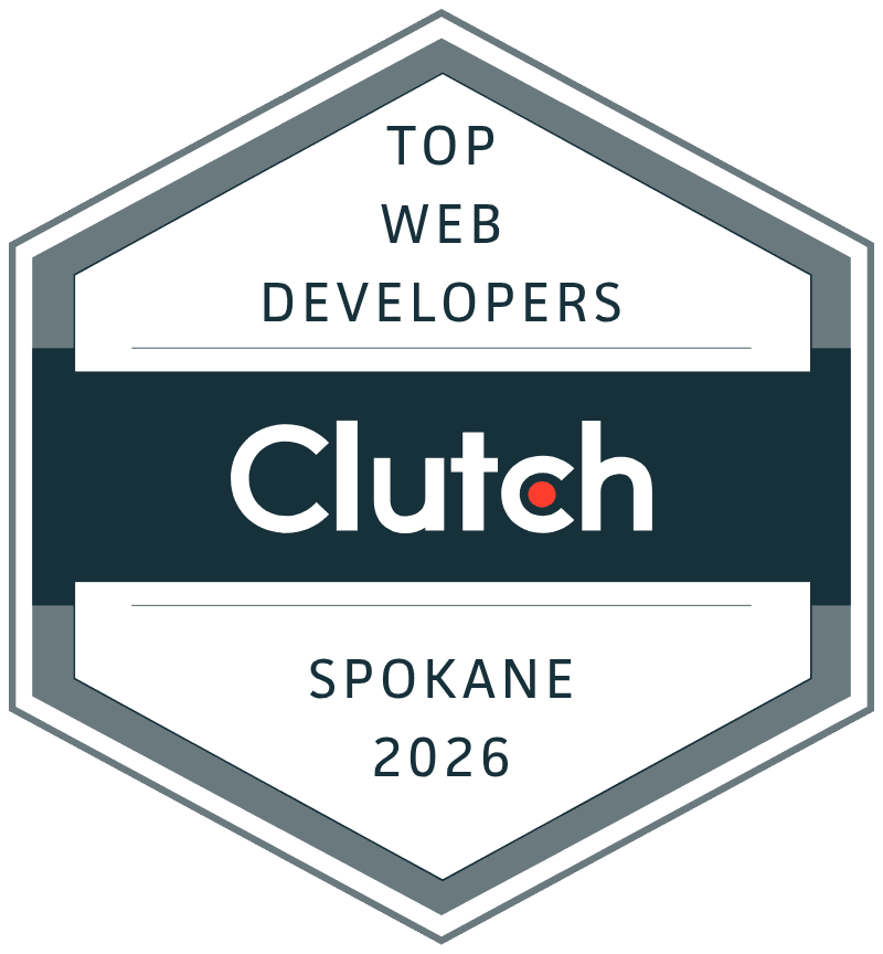 Clutch Top Web Developers Spokane 2026 badge